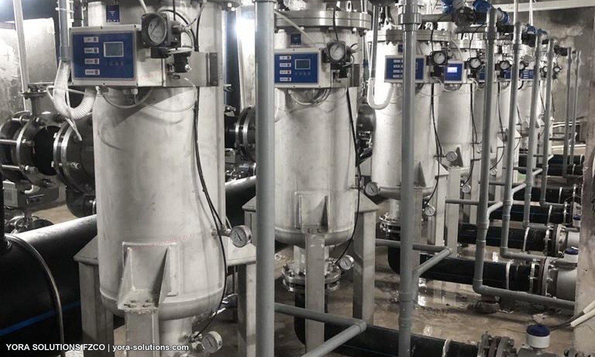 Automatic self-cleaning filters arranged in parallel Automatic self-cleaning filters arranged in parallel presented by YORA Solutions FZCO.